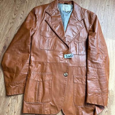 GEORGETOWN LEATHER DESIGN MEN'S BLAZER