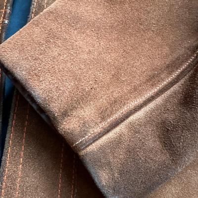 WILLIAM BARRY MEN'S SUEDE JACKET