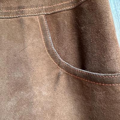 WILLIAM BARRY MEN'S SUEDE JACKET