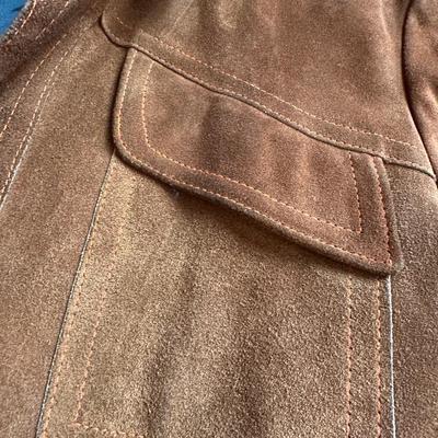 WILLIAM BARRY MEN'S SUEDE JACKET