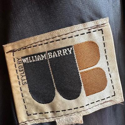 WILLIAM BARRY MEN'S SUEDE JACKET