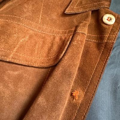 WILLIAM BARRY MEN'S SUEDE JACKET