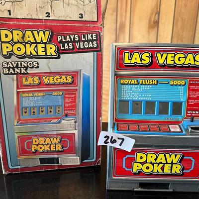 LOS VEGAS DRAW POKER SAVINGS BANK