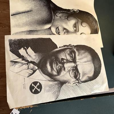ARNOLD HURLEY MALCOM X LOT