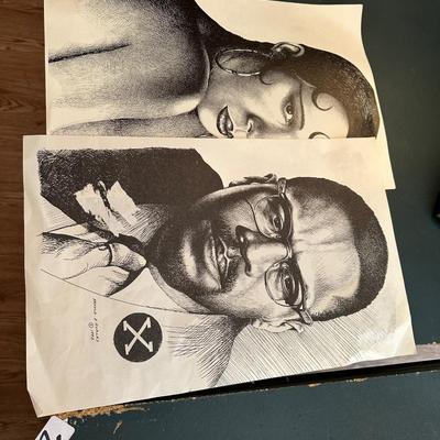 ARNOLD HURLEY MALCOM X LOT
