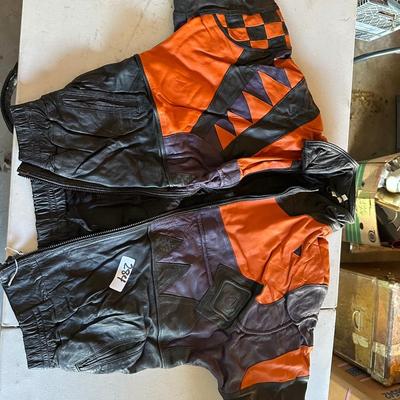 MEN'S LEATHER RIDING JACKET