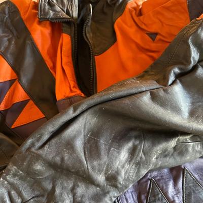 MEN'S LEATHER RIDING JACKET