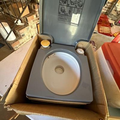 PORTA POTTY & COOLER LOT