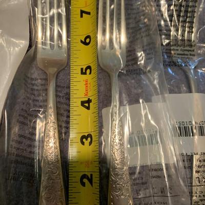 MINT IN PLASTIC - Lenox Kirk Stieff Sterling Old Maryland Flatware - Setting For 4