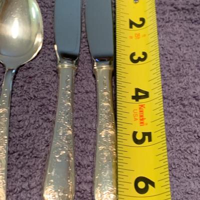 Lenox Kirk Stieff - Old Maryland Sterling - Setting For Four - Monogrammed