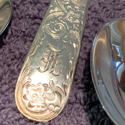 Lenox Kirk Stieff - Old Maryland Sterling - Setting For Four - Monogrammed