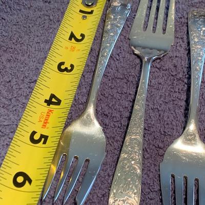 Lenox Kirk Stieff - Old Maryland Sterling - Setting For Four - Monogrammed