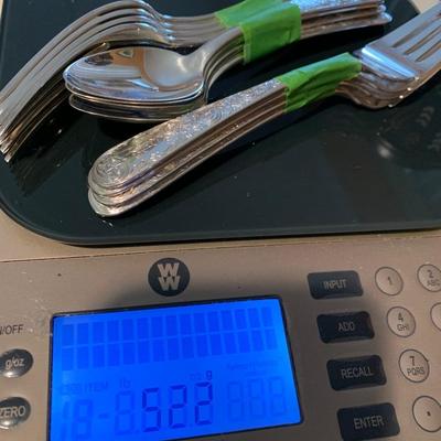 Lenox Kirk Stieff - Old Maryland Sterling - Setting For Four - Monogrammed