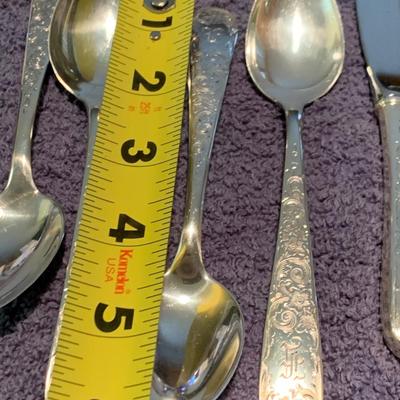 Lenox Kirk Stieff - Old Maryland Sterling - Setting For Four - Monogrammed