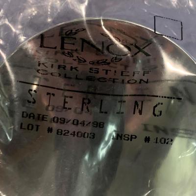 10â€ MINT IN PLASTIC Lenox Kirk Sterling - Old Maryland - 10â€ Serving Spoon