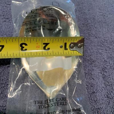 10â€ MINT IN PLASTIC Lenox Kirk Sterling - Old Maryland - 10â€ Serving Spoon