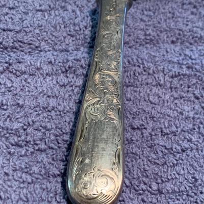 Kirk Sterling Handled Cake Server â€œOld Marylandâ€ Pattern