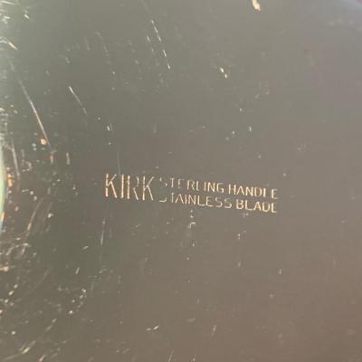 Kirk Sterling Handled Cake Server â€œOld Marylandâ€ Pattern