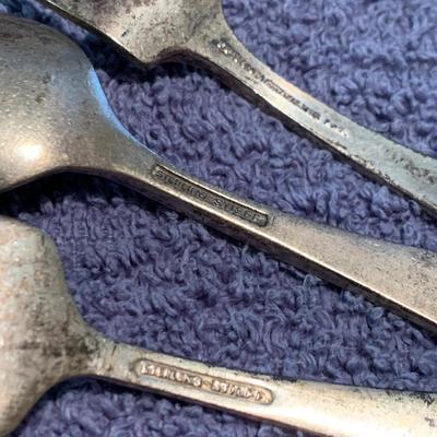 Scrap Lot - Sterling - Childs Set, Butter Knife +