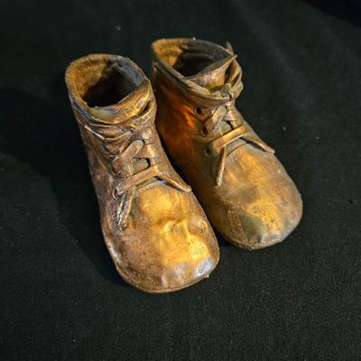 Bronzed Baby Shoes, Bookends and More (BD-DW)
