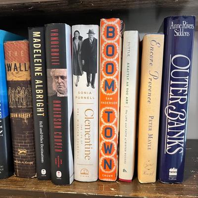 Hardcover Novels & Biographies (O-RG)