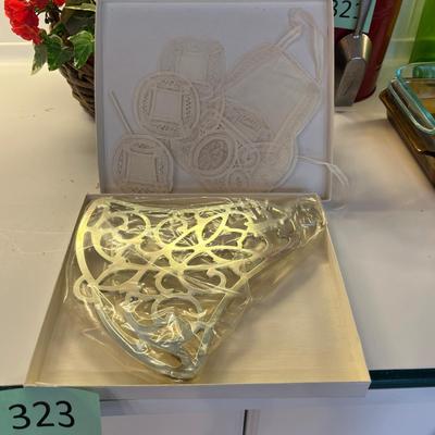 Silver Plate Bell Trivet