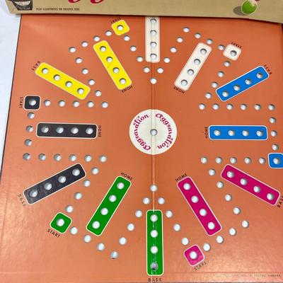 Vintage Aggravation game with marbles - board games family night