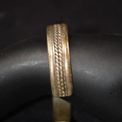 Alpaca MEXICO Silver Cuff Bracelet 26.2g
