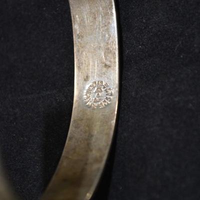 Alpaca MEXICO Silver Cuff Bracelet 26.2g