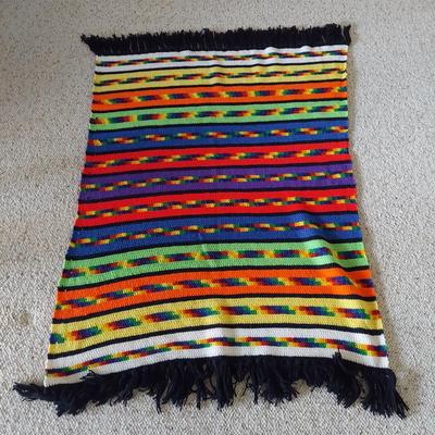Metal Quilt Stand w/ Quilts (B2-BBL)