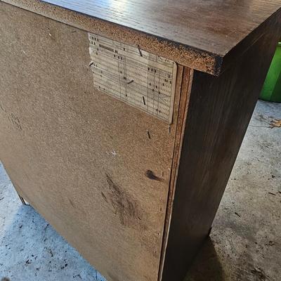 Funky 60s 70s Four Drawer Dresser (G-JS)