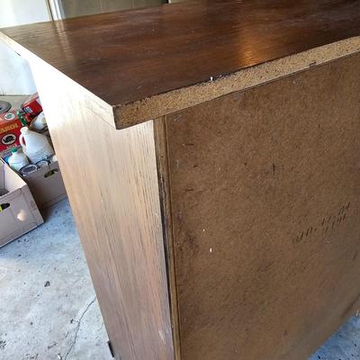 Funky 60s 70s Four Drawer Dresser (G-JS)