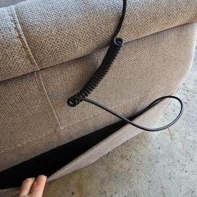 Grey Ashley Furniture Power Lift Recliner (G-JS)