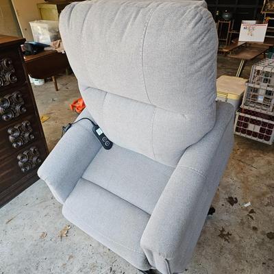 Grey Ashley Furniture Power Lift Recliner (G-JS)
