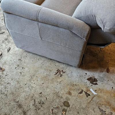 Grey Ashley Furniture Power Lift Recliner (G-JS)