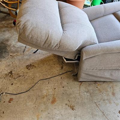 Grey Ashley Furniture Power Lift Recliner (G-JS)