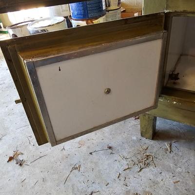 Solid Wood Ice Chest (G-JS)