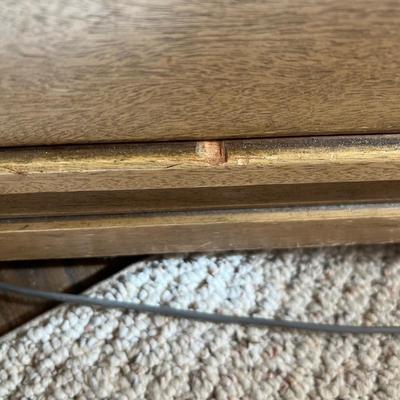 Mid Century Desk W/Dovetailed Drawers (O-RG)