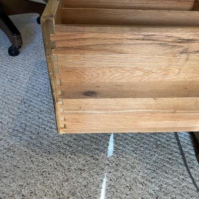 Mid Century Desk W/Dovetailed Drawers (O-RG)