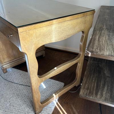 Mid Century Desk W/Dovetailed Drawers (O-RG)