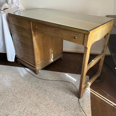 Mid Century Desk W/Dovetailed Drawers (O-RG)