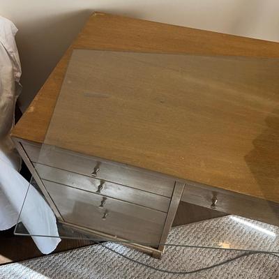 Mid Century Desk W/Dovetailed Drawers (O-RG)