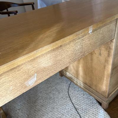 Mid Century Desk W/Dovetailed Drawers (O-RG)