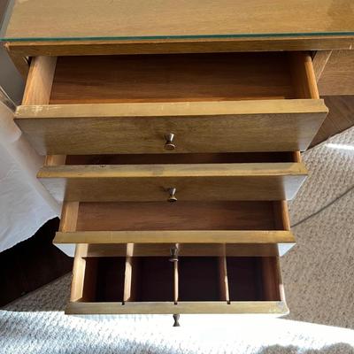 Mid Century Desk W/Dovetailed Drawers (O-RG)