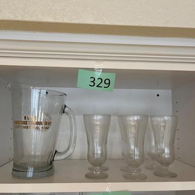 Pitcher & Glass set