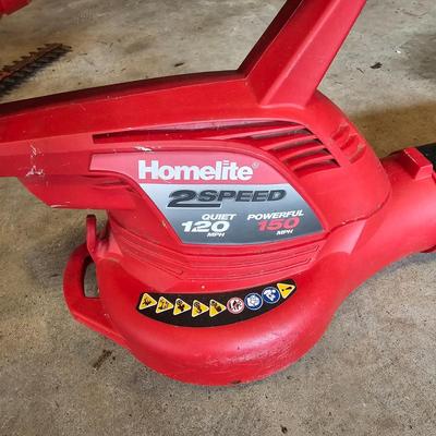 Three Electric Powered Yard Tools (G-JS)