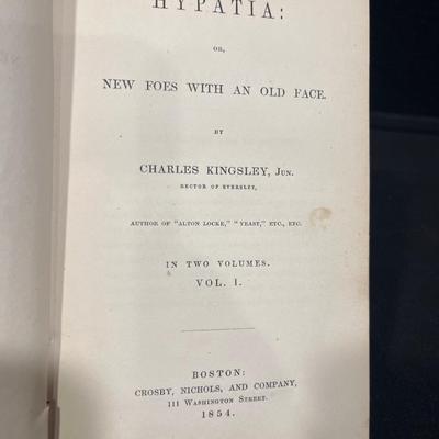 G21- Antique Books from the 1800â€™s