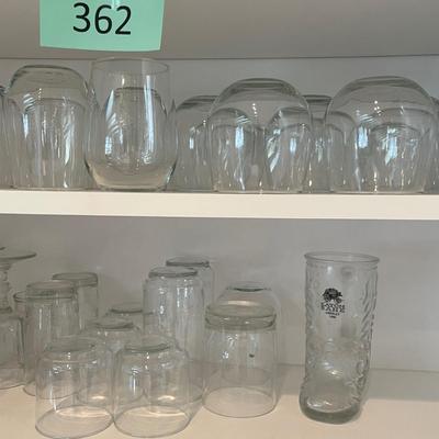 Crystal glassware