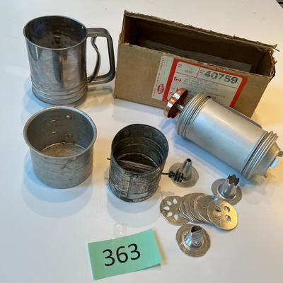 Vintage tinware
