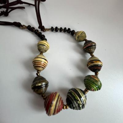 Beaded Necklace and Bracelet (15)